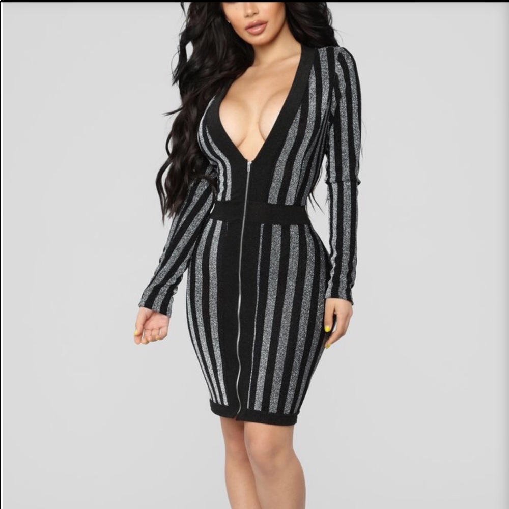 Front Zip Date night Dress